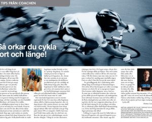 Artikel med träningstips för cykel signerade Aktivitus, Motionskalendern 2013Ladda ner