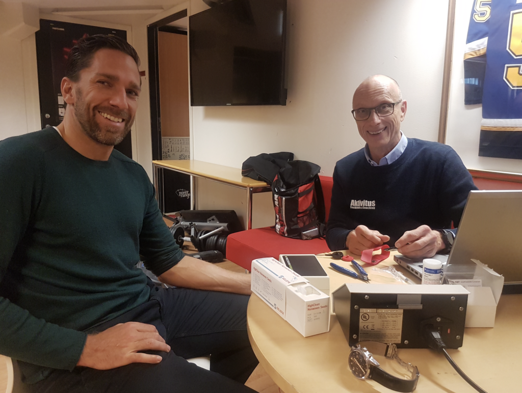 Joel Lundqvist Aktivitus Svetttest natriumtest - Aktivitus